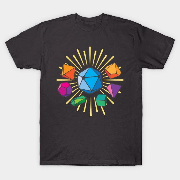 For the love of dice T-Shirt by RollForTheWin